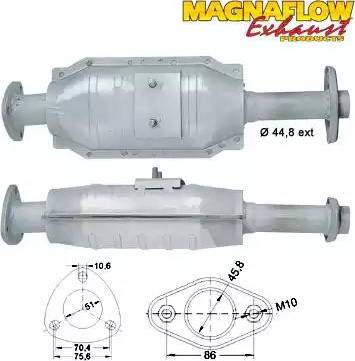 Magnaflow 87606 - Katalizators autodraugiem.lv