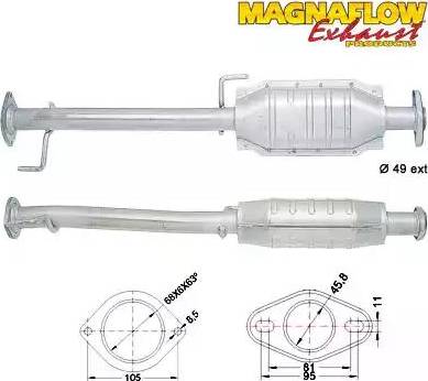 Magnaflow 87612 - Katalizators autodraugiem.lv