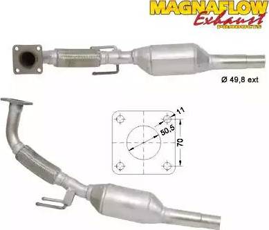 Magnaflow 87041D - Katalizators autodraugiem.lv