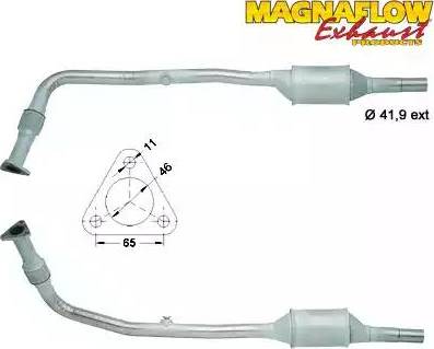 Magnaflow 87008 - Katalizators autodraugiem.lv