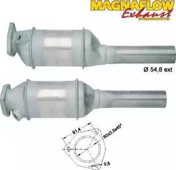 Magnaflow 87014 - Katalizators autodraugiem.lv