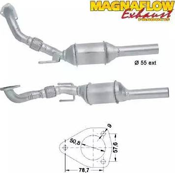 Magnaflow 87036D - Katalizators autodraugiem.lv