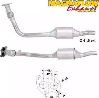 Magnaflow 87038 - Katalizators autodraugiem.lv