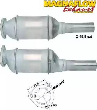 Magnaflow 87022 - Katalizators autodraugiem.lv