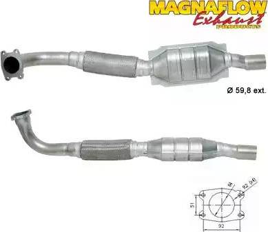 Magnaflow 79203D - Katalizators autodraugiem.lv