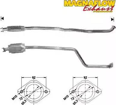 Magnaflow 74809D - Katalizators autodraugiem.lv