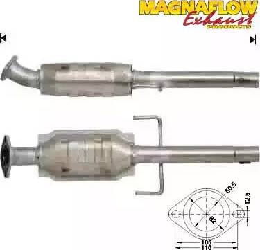 Magnaflow 74801D - Katalizators autodraugiem.lv