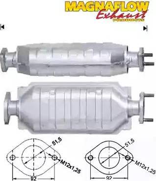 Magnaflow 75406 - Katalizators autodraugiem.lv