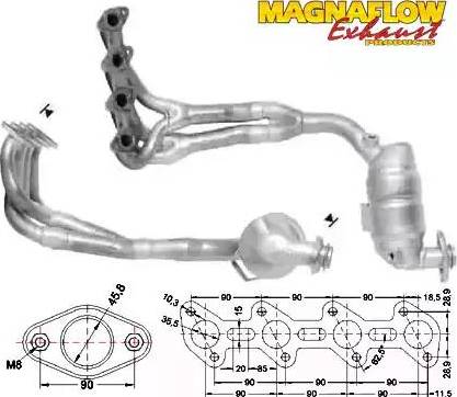 Magnaflow 75002 - Katalizators autodraugiem.lv