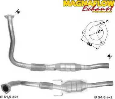 Magnaflow 75804D - Katalizators autodraugiem.lv