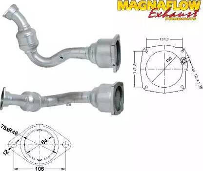 Magnaflow 76036D - Katalizators autodraugiem.lv