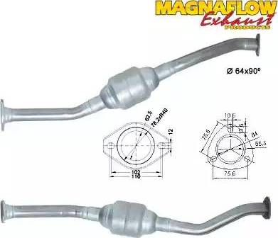 Magnaflow 76027D - Katalizators autodraugiem.lv