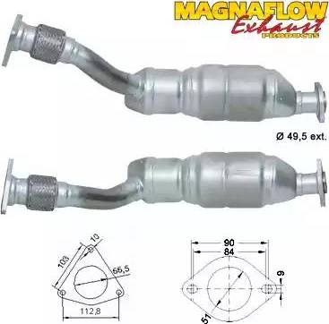 Magnaflow 76319D - Katalizators autodraugiem.lv