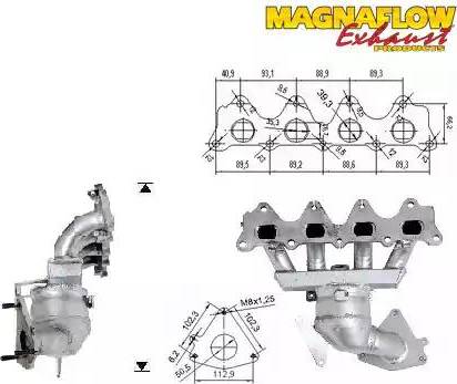 Magnaflow 76333 - Katalizators autodraugiem.lv