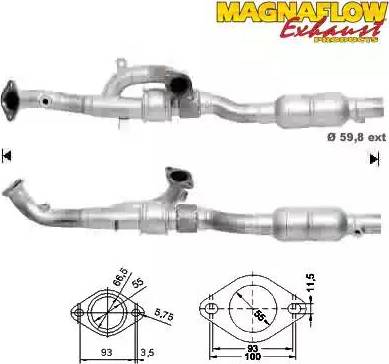 Magnaflow 76705 - Katalizators autodraugiem.lv