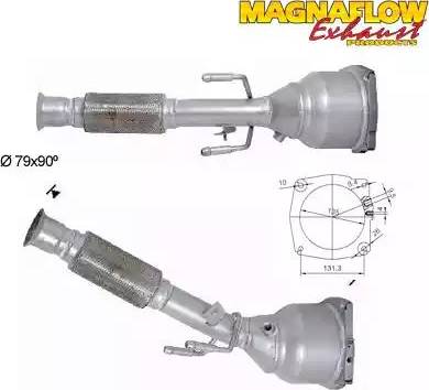 Magnaflow 70933D - Katalizators autodraugiem.lv