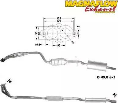 Magnaflow 70601 - Katalizators autodraugiem.lv