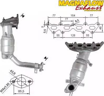 Magnaflow 71814 - Katalizators autodraugiem.lv