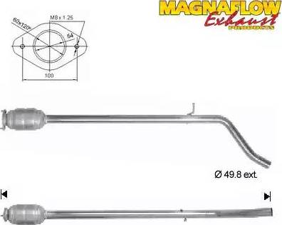 Magnaflow 71818D - Katalizators autodraugiem.lv