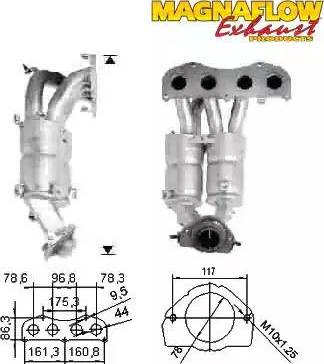 Magnaflow 78005 - Katalizators autodraugiem.lv