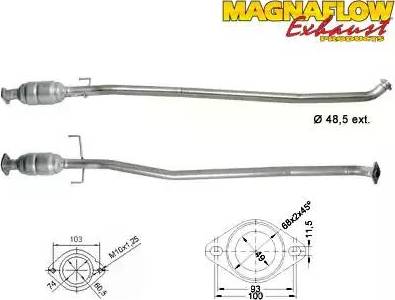 Magnaflow 78011D - Katalizators autodraugiem.lv