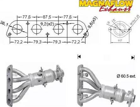 Magnaflow 78025 - Katalizators autodraugiem.lv
