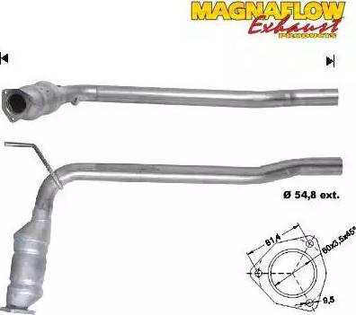 Magnaflow 78809D - Katalizators autodraugiem.lv