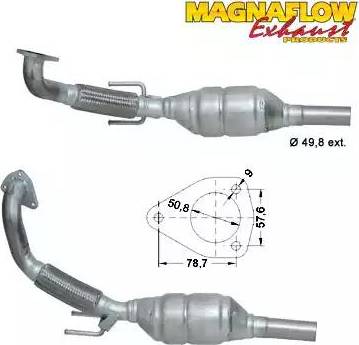 Magnaflow 78801D - Katalizators autodraugiem.lv