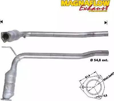 Magnaflow 78808D - Katalizators autodraugiem.lv