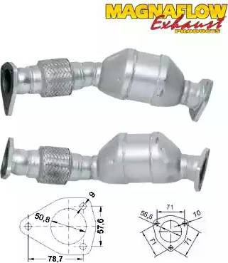 Magnaflow 78807D - Katalizators autodraugiem.lv