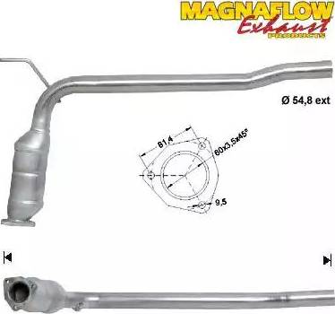 Magnaflow 78816D - Katalizators autodraugiem.lv