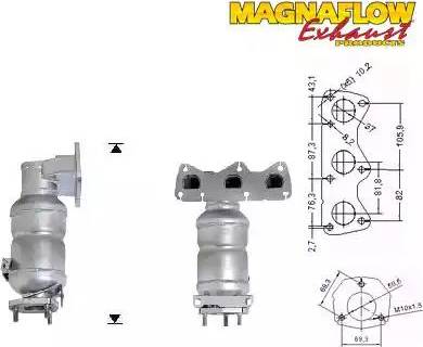 Magnaflow 78812 - Katalizators autodraugiem.lv