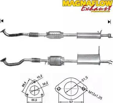 Magnaflow 73407 - Katalizators autodraugiem.lv