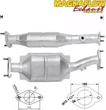 Magnaflow 72509 - Katalizators autodraugiem.lv