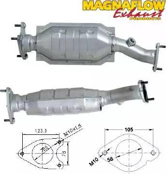 Magnaflow 72514 - Katalizators autodraugiem.lv