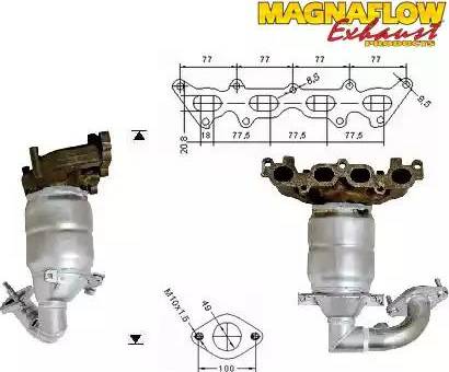 Magnaflow 72518 - Katalizators autodraugiem.lv