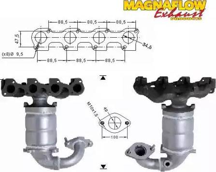 Magnaflow 72527 - Katalizators autodraugiem.lv