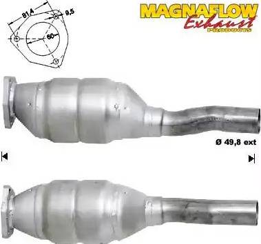 Magnaflow 77002D - Katalizators autodraugiem.lv