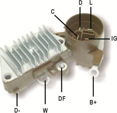 Magneti Marelli 940016082400 - Ģeneratora sprieguma regulators autodraugiem.lv