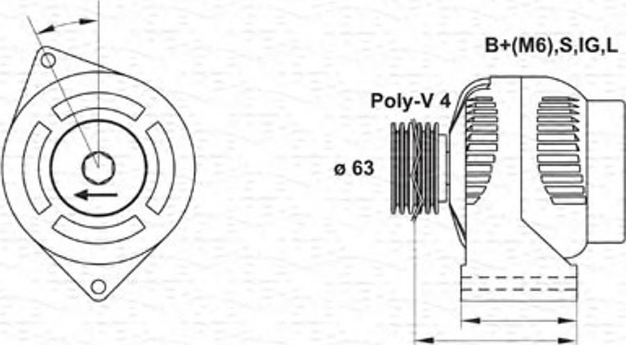 Magneti Marelli 943346008010 - Ģenerators autodraugiem.lv