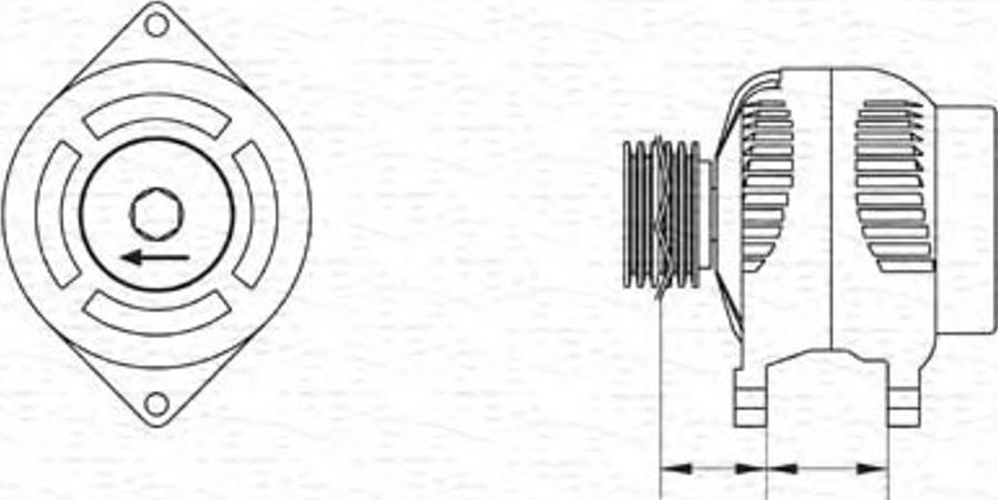 Magneti Marelli 943346189010 - Ģenerators autodraugiem.lv