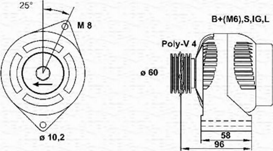 Magneti Marelli 943346172010 - Ģenerators autodraugiem.lv