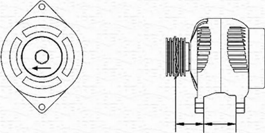 Magneti Marelli 943 34 620 101 0 - Ģenerators autodraugiem.lv