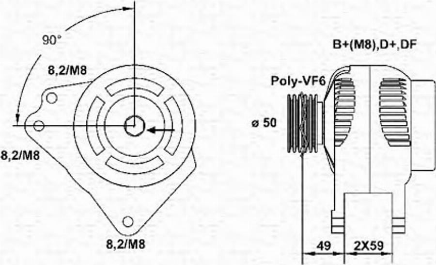 Magneti Marelli 943355052010 - Ģenerators autodraugiem.lv