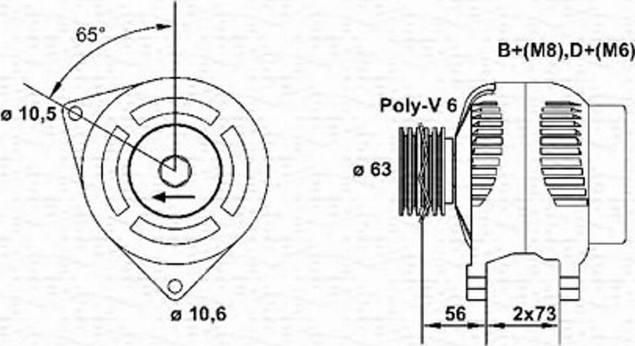 Magneti Marelli 943355012010 - Ģenerators autodraugiem.lv