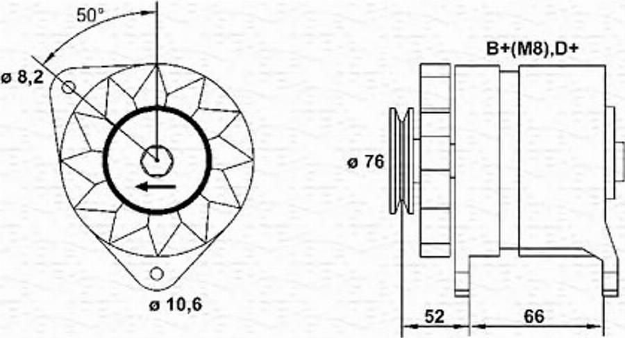 Magneti Marelli 943355075010 - Ģenerators autodraugiem.lv