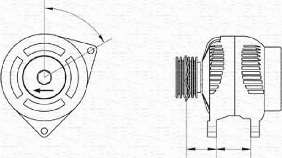 Magneti Marelli 943355224010 - Ģenerators autodraugiem.lv