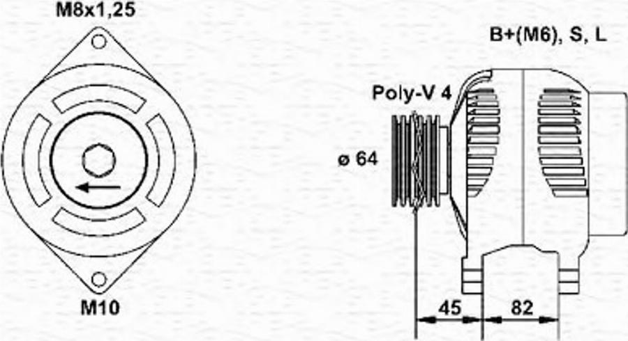 Magneti Marelli 943356941010 - Ģenerators autodraugiem.lv