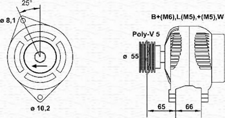 Magneti Marelli 943356963010 - Ģenerators autodraugiem.lv