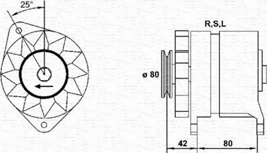 Magneti Marelli 943356921010 - Ģenerators autodraugiem.lv